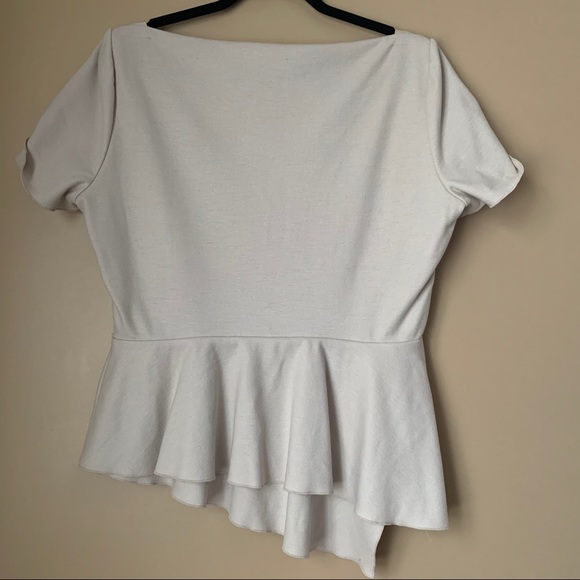 Elie Tahari | Gabby peplum top - Picture 6 of 9